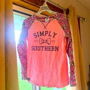 I am selling a simply Southern long sleeve medium shirt